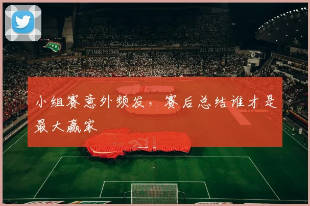 小组赛意外频发，赛后总结谁才是最大赢家