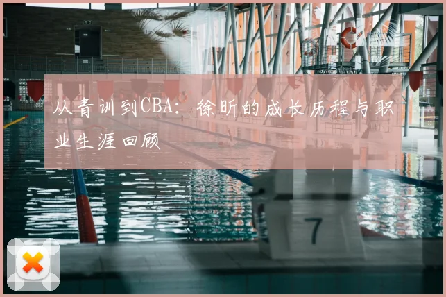 从青训到CBA：徐昕的成长历程与职业生涯回顾